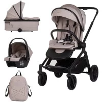 Carucior copii 3 in 1 Chipolino Magnum Tiramisu