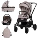 Carucior copii 3 in 1 Chipolino Magnum Tiramisu Carucior copii 3 in 1 Chipolino Magnum Tiramisu