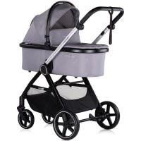 Carucior copii 3 in 1 Chipolino Marbella Cloud Grey