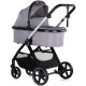 Carucior copii 3 in 1 Chipolino Marbella Cloud Grey