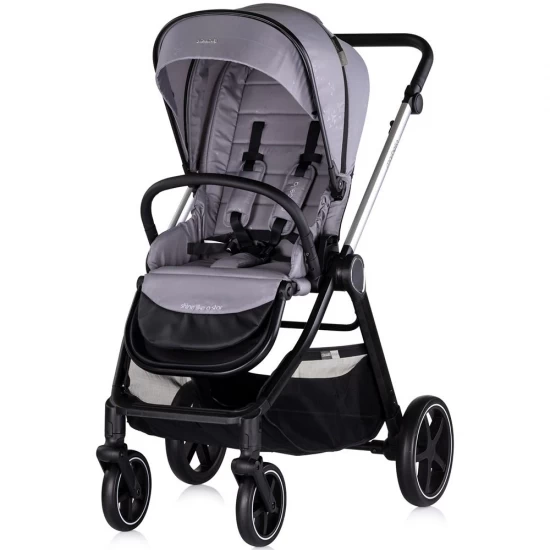 Carucior copii 3 in 1 Chipolino Marbella Cloud Grey
