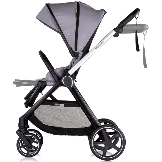Carucior copii 3 in 1 Chipolino Marbella Cloud Grey