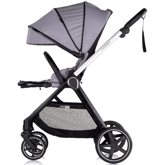 Carucior copii 3 in 1 Chipolino Marbella Cloud Grey