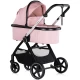 Carucior copii 3 in 1 Chipolino Marbella Pink Marshmallow Carucior copii 3 in 1 Chipolino Marbella Pink Marshmallow
