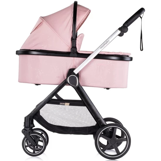 Carucior copii 3 in 1 Chipolino Marbella Pink Marshmallow Carucior copii 3 in 1 Chipolino Marbella Pink Marshmallow