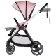 Carucior copii 3 in 1 Chipolino Marbella Pink Marshmallow Carucior copii 3 in 1 Chipolino Marbella Pink Marshmallow