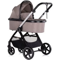 Carucior copii 3 in 1 Chipolino Marbella Tiramisu