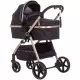 Carucior copii 2 in 1 transformabil Chipolino Misty Ebony Carucior copii 2 in 1 transformabil Chipolino Misty Ebony