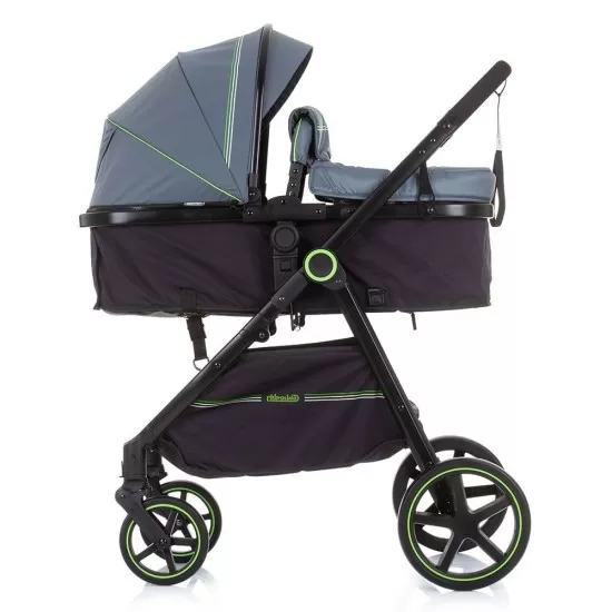 Carucior copii 2 in 1 transformabil Chipolino Misty Graphite Carucior copii 2 in 1 transformabil Chipolino Misty Graphite