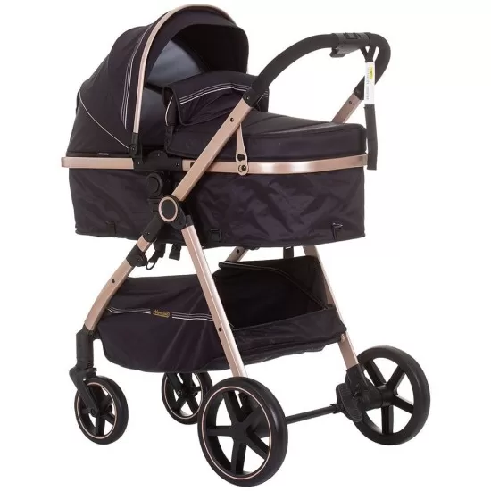 Carucior copii 2 in 1 Chipolino Misty Pure Black Carucior copii 2 in 1 Chipolino Misty Pure Black