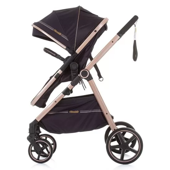 Carucior copii 2 in 1 Chipolino Misty Pure Black Carucior copii 2 in 1 Chipolino Misty Pure Black