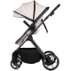 Carucior copii 2 in 1 cu landou transformabil in carucior sport si geanta mamici Chipolino Pearl Cashmere