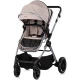 Carucior copii 2 in 1 cu landou transformabil in carucior sport si geanta mamici Chipolino Pearl Latte