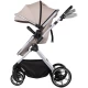 Carucior copii 2 in 1 cu landou transformabil in carucior sport si geanta mamici Chipolino Pearl Latte