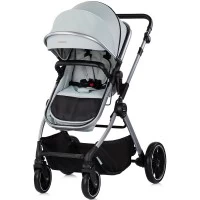 Carucior copii 2 in 1 cu landou transformabil in carucior sport si geanta mamici Chipolino Pearl Matcha