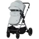 Carucior copii 2 in 1 cu landou transformabil in carucior sport si geanta mamici Chipolino Pearl Matcha