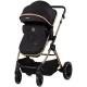 Carucior copii 2 in 1 cu landou transformabil in carucior sport si geanta mamici Chipolino Pearl Noir