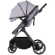 Carucior copii 2 in 1 cu landou transformabil in carucior sport si geanta mamici Chipolino Pearl Platinum