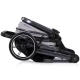 Carucior copii 2 in 1 cu landou transformabil in carucior sport si geanta mamici Chipolino Pearl Platinum