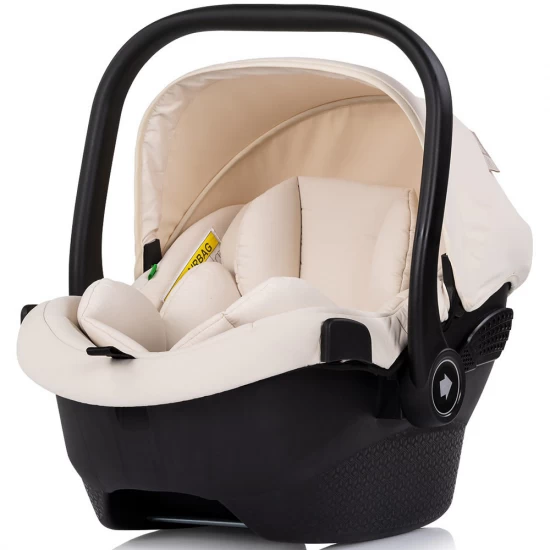 Carucior copii 3 in 1 cu landou transformabil in carucior sport si geanta mamici Chipolino Pearl Cashmere