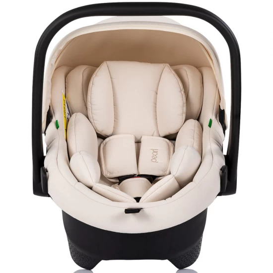 Carucior copii 3 in 1 cu landou transformabil in carucior sport si geanta mamici Chipolino Pearl Cashmere