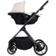 Carucior copii 3 in 1 cu landou transformabil in carucior sport si geanta mamici Chipolino Pearl Cashmere