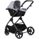 Carucior copii 3 in 1 cu landou transformabil in carucior sport si geanta mamici Chipolino Pearl Platinum