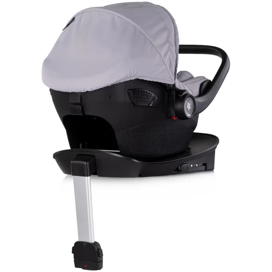 Carucior copii 3 in 1 cu landou transformabil in carucior sport si geanta mamici Chipolino Pearl Platinum