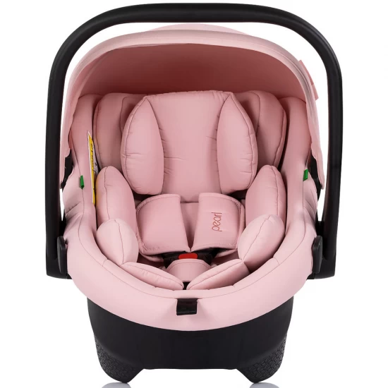 Carucior copii 3 in 1 cu landou transformabil in carucior sport si geanta mamici Chipolino Pearl Powder Pink