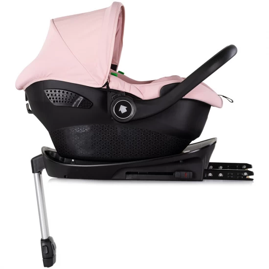 Carucior copii 3 in 1 cu landou transformabil in carucior sport si geanta mamici Chipolino Pearl Powder Pink