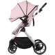 Carucior copii 3 in 1 cu landou transformabil in carucior sport si geanta mamici Chipolino Pearl Powder Pink