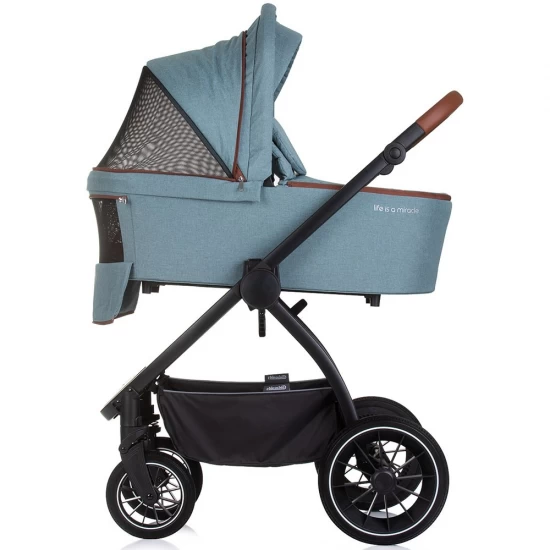 Carucior copii 3 in 1 Chipolino Prestige Basil Carucior copii 3 in 1 Chipolino Prestige Basil