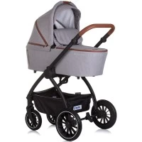 Carucior copii 3 in 1 Chipolino Prestige Cloud Grey