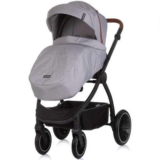 Carucior copii 3 in 1 Chipolino Prestige Cloud Grey Carucior copii 3 in 1 Chipolino Prestige Cloud Grey