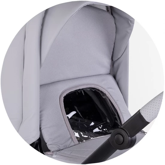 Carucior copii 3 in 1 Chipolino Prestige Platinum