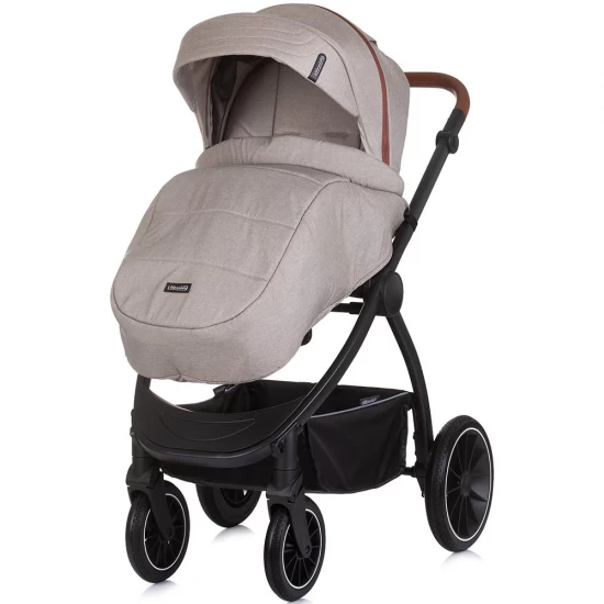 Carucior copii 3 in 1 Chipolino Prestige Tiramisu