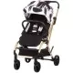 Carucior Chipolino Twister black white cu sezut rotativ Carucior Chipolino Twister black white cu sezut rotativ