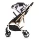 Carucior Chipolino Twister black white cu sezut rotativ Carucior Chipolino Twister black white cu sezut rotativ