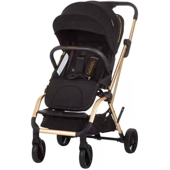 Carucior Chipolino Twister Ebony cu sezut rotativ Carucior Chipolino Twister Ebony cu sezut rotativ