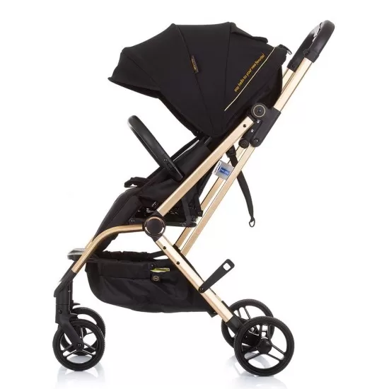Carucior Chipolino Twister Ebony cu sezut rotativ Carucior Chipolino Twister Ebony cu sezut rotativ