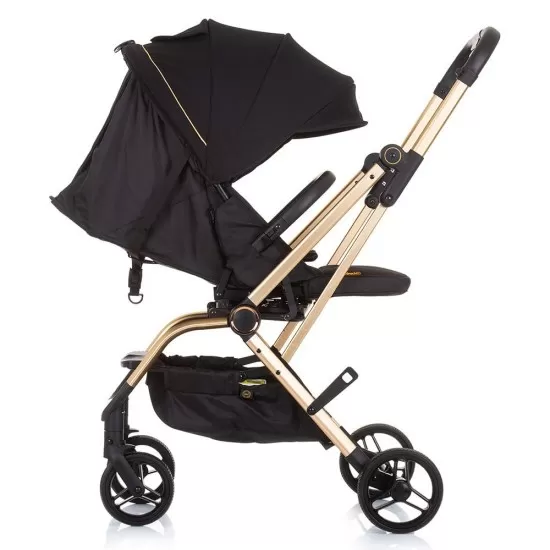 Carucior Chipolino Twister Ebony cu sezut rotativ Carucior Chipolino Twister Ebony cu sezut rotativ