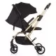 Carucior Chipolino Twister Ebony cu sezut rotativ Carucior Chipolino Twister Ebony cu sezut rotativ