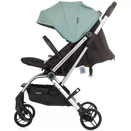 Carucior Chipolino Twister Pastel Green cu sezut rotativ Carucior Chipolino Twister Pastel Green cu sezut rotativ
