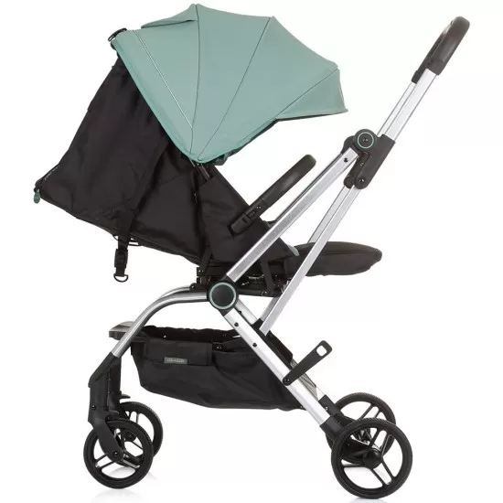 Carucior Chipolino Twister Pastel Green cu sezut rotativ Carucior Chipolino Twister Pastel Green cu sezut rotativ