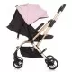 Carucior Chipolino Twister Rose Water cu sezut rotativ Carucior Chipolino Twister Rose Water cu sezut rotativ