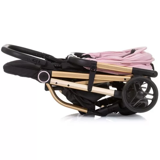 Carucior Chipolino Twister Rose Water cu sezut rotativ Carucior Chipolino Twister Rose Water cu sezut rotativ