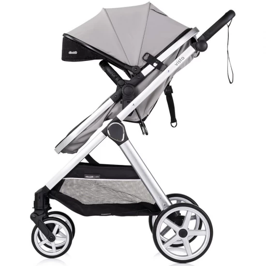 Carucior copii 2 in 1 Chipolino Vista Cloud Grey