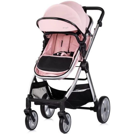 Carucior copii 2 in 1 Chipolino Vista Pink Marshmallow