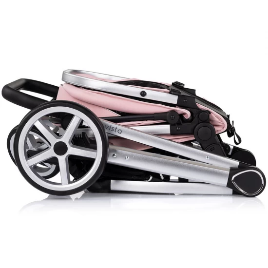 Carucior copii 2 in 1 Chipolino Vista Pink Marshmallow