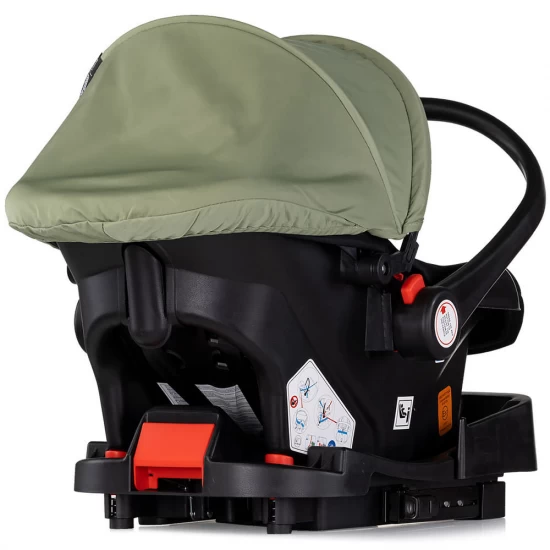 Carucior copii 3 in 1 Chipolino Vista Basil